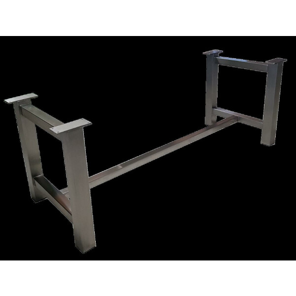 Tischgestell Edelstahll nach Maß 140x60x72 cm