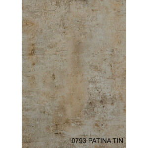 Plattenmuster HPL Dekor 0793 Patina TIN