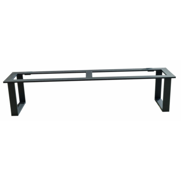 Kufen Bankgestell  120 cm-80/20 mm RAL9005