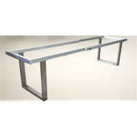 Kufen Ausziehtisch Star 200 x 90 cm-0344 RIVERSIDE-EDELSTAHL
