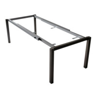 Tischgestell Edelstahl ausziehbar 140/220 x 80 cm