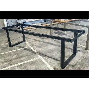 Kufen AZ Tisch Gestell ausziehbar bis 350 cm pulverbeschichtet RAL 9005
