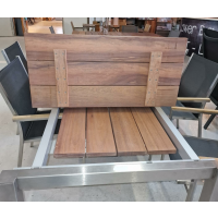 Kufen AZ Tisch Gestell ausziehbar bis 350 cm pulverbeschichtet RAL 9005