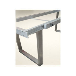 Kufen Tischgestell  L/B 260 cm ausziehbar auf 360  cm