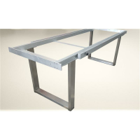Kufen Tischgestell  L/B 130 cm ausziehbar auf 200  cm