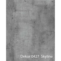 Gartentisch ausziehbar HPL/ Edelstahl 200 x 100 cm-0427 Skyline-Edelstahl