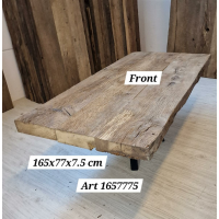 Tischplatte Altholz 165 x 77 cm
