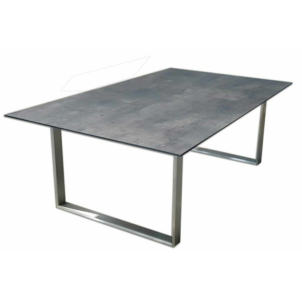 Kufen Gartentisch BIG-STAR 340 x 120 cm-Edelstahl Pulverbeschichtet