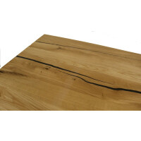 TischplatteAsteiche Baumkante DL 40x2000x1000 Epoxid schwarz