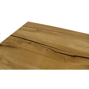 TischplatteAsteiche Baumkante DL 40x2200x1000 Epoxid schwarz