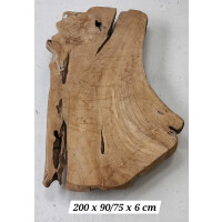 Suar Tischplatte L 200 cm