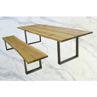 Tischgruppe Garmisch Tisch+Vorbank L/B 160 x 90 cm| Bank 180 cm