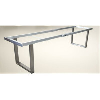 Gartentisch ausziehbar mit Kufengestell 220 x 90 cm-0427 SKYLINE-EDELSTAHL