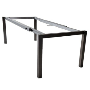 Gartentisch Wien Ausziehbar   140 x 80 cm-Gestell Edelstahl