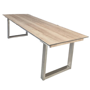 Gartentisch ausziehbar mit Kufengestell L/B 160/260 x 90 cm