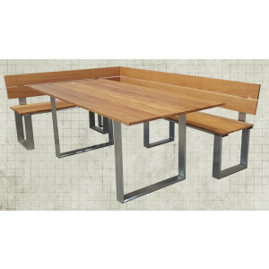 Garten Eckbank COMO ohne Tisch